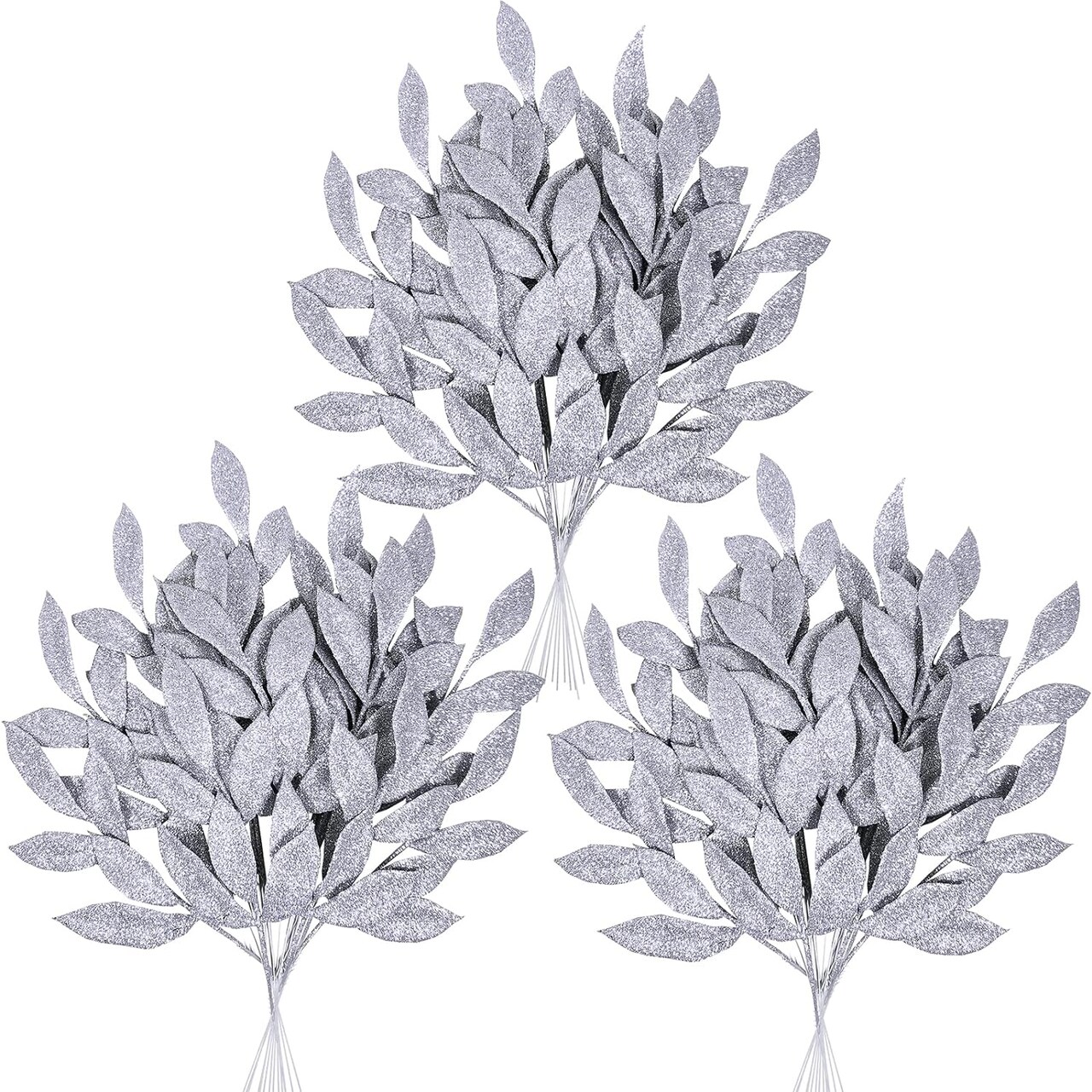 12.7 inches Artificial Christmas Tree Floral Arrangement 40 pcs